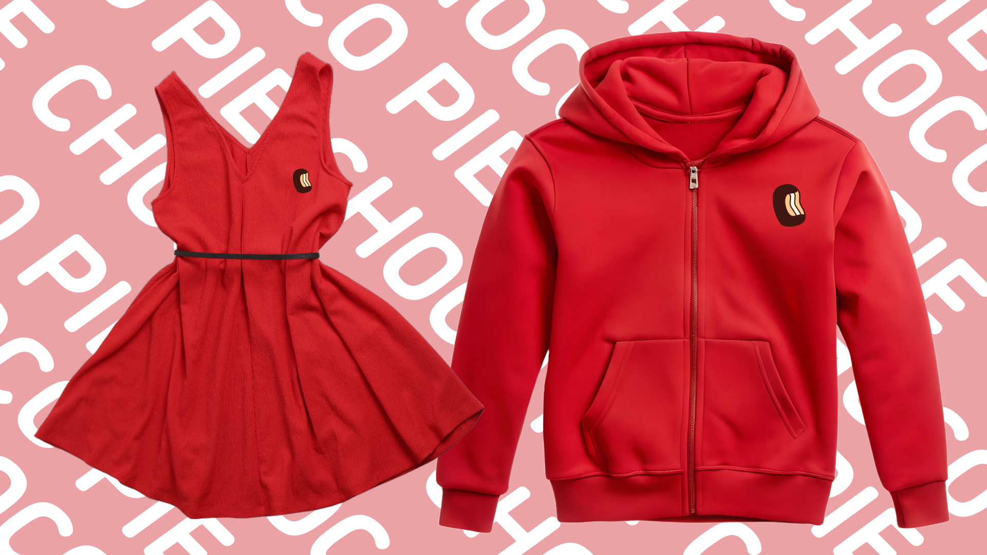 Hoodie and Dress Mockup